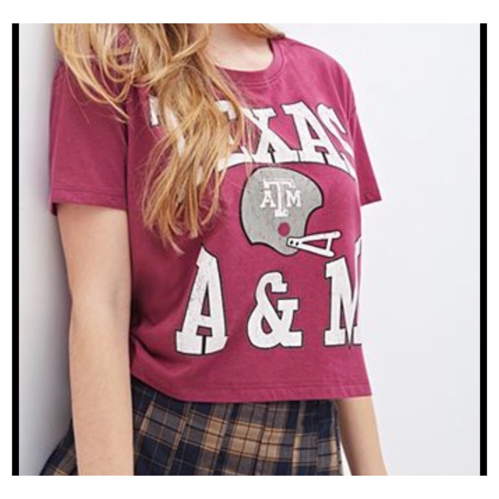 Forever 21 Graphic Crop top